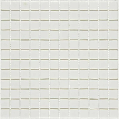 Стеклянная мозаика Mosavit Monocolor MC-101 Blanco глянцевая белая 31,6x31,6 см
