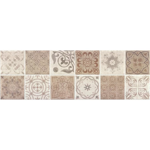 Плитка настенная Baldocer Ozone Mosaico Antique Taupe матовая коричневая 90х30 см
