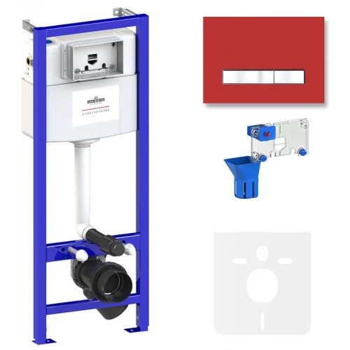 Комплект инсталляции для подвесного унитаза Lavinia Boho Relfix 77010043 (комплект 5 в 1)