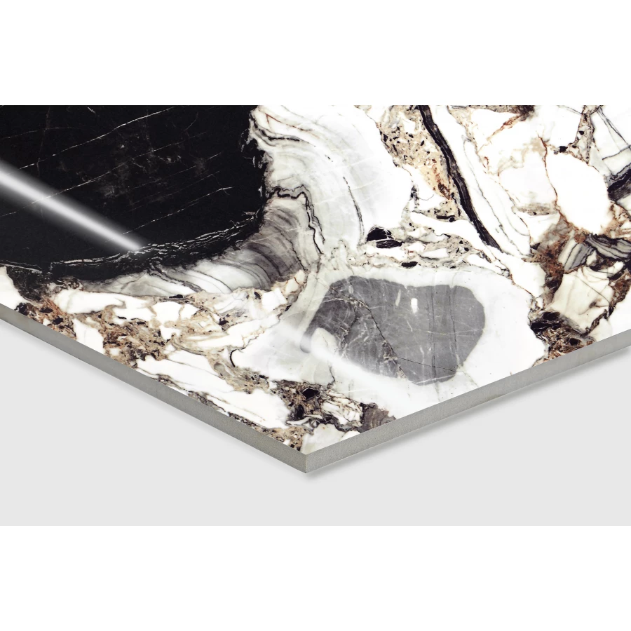 Керамогранит Arcadia Ceramica Grande Crystal High Gloss глянцевый белый HG2002-A 120х60 см