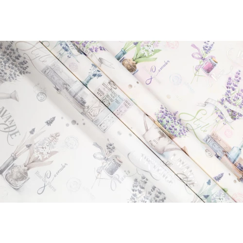 Обои флизелиновые Palitra Home Lavande синие HC71985-46 1,06х10,05 м