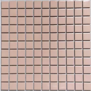 Мозаика Tonomosaic CFT3207G глянцевая из керамики, розовая 30*30 см