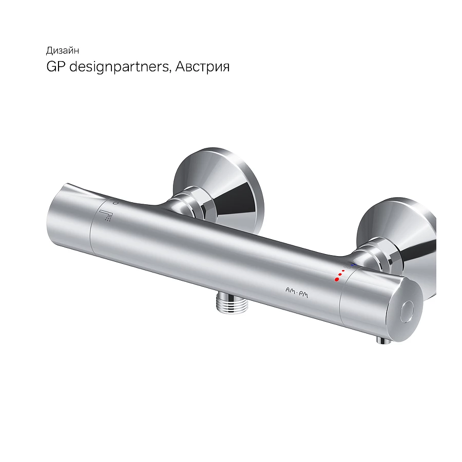 Смеситель для душа Am Pm Like с термостатом F8040000