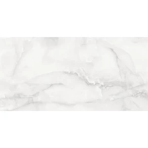 Керамогранит Duna Snow Onyx Ice Satin полуматовый белый RP-238588 120х60 см