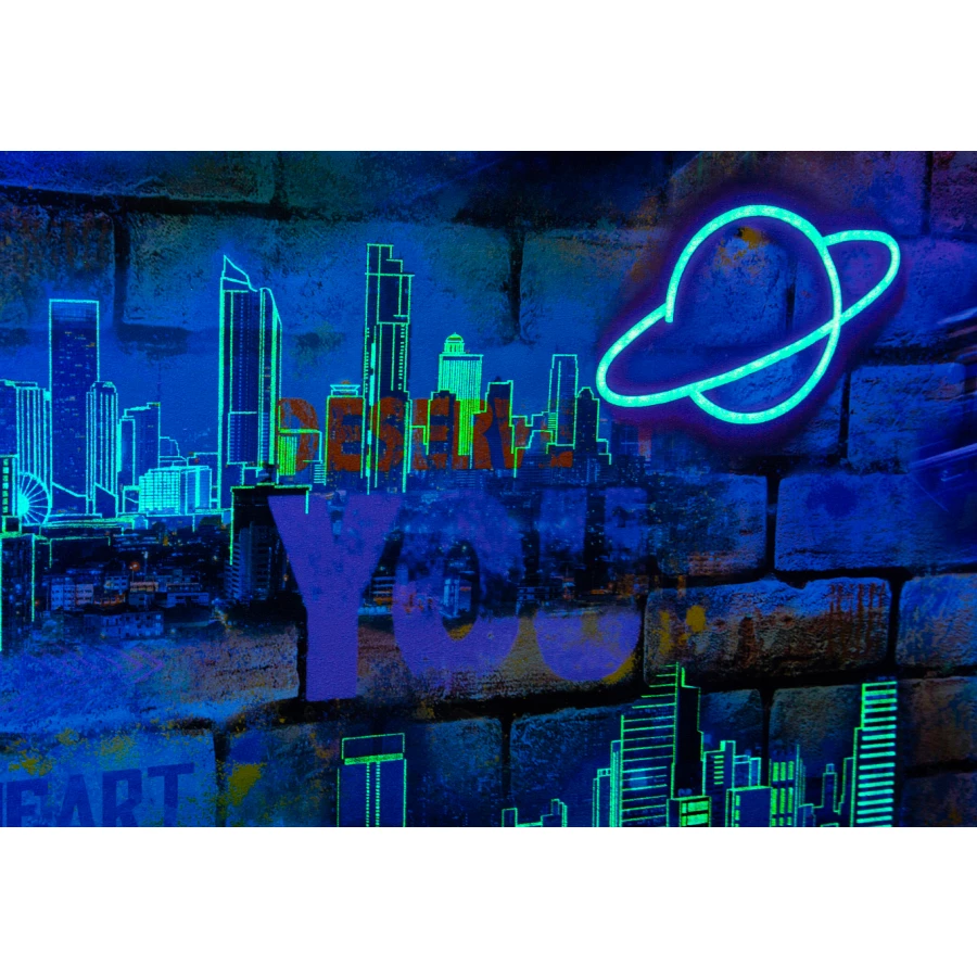 Обои флизелиновые Palitra Home HomeColor Pulse синие HC71616-56 1.06х10.05 м