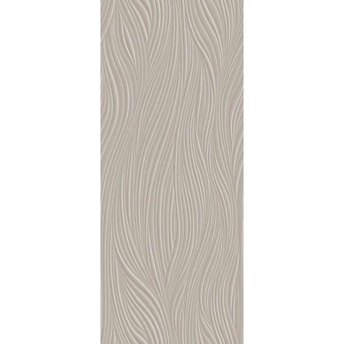 Плитка настенная Fap Ceramiche True Color Wave Flower Rt матовая серая fTDX 120х50 см