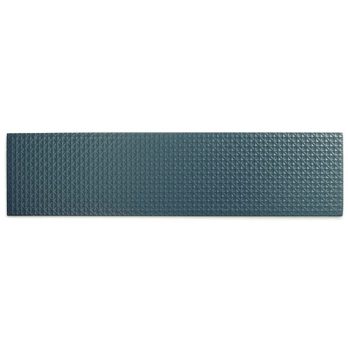 Плитка керамическая WOW Текситуре Паттерн Миx Оcеан / Texiture Pattern Mix Ocean матовая синяя 127133 25х6,25 см