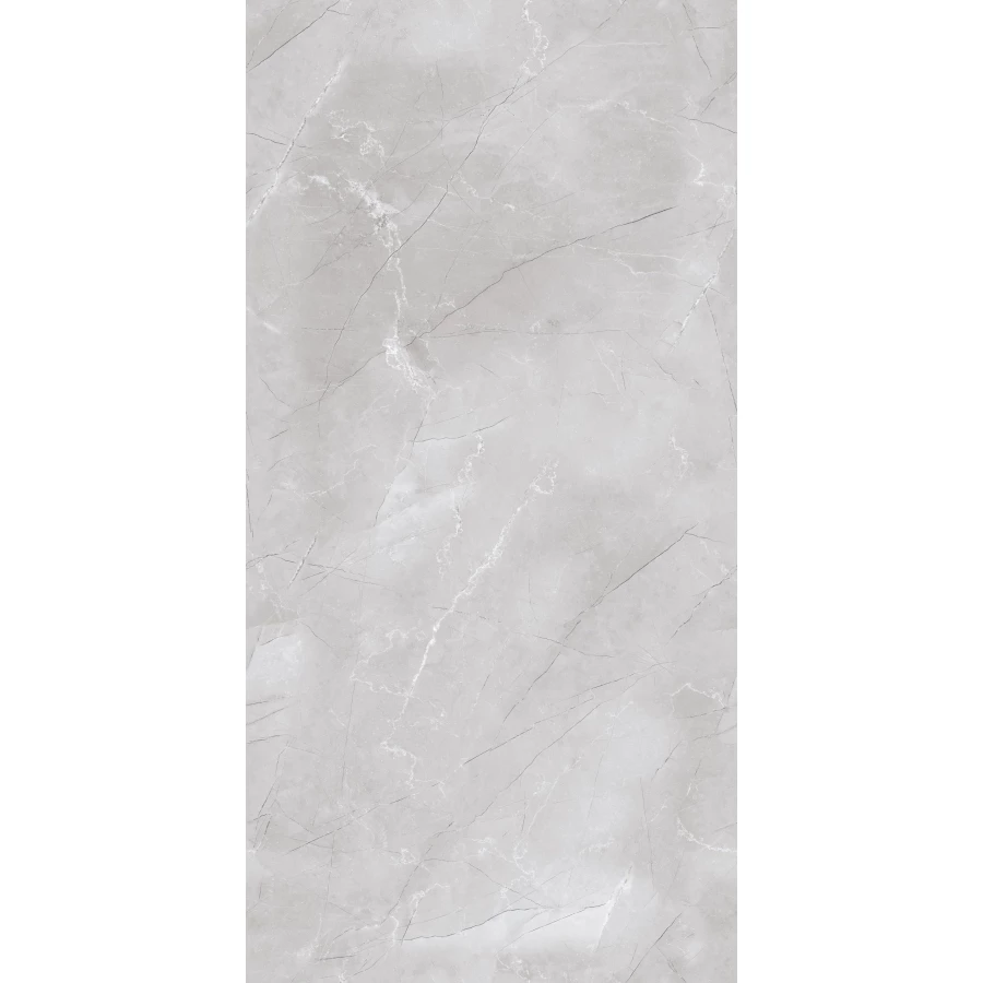 Керамогранит Seratonia Glossy Jordan Bianco серый 120х60 см