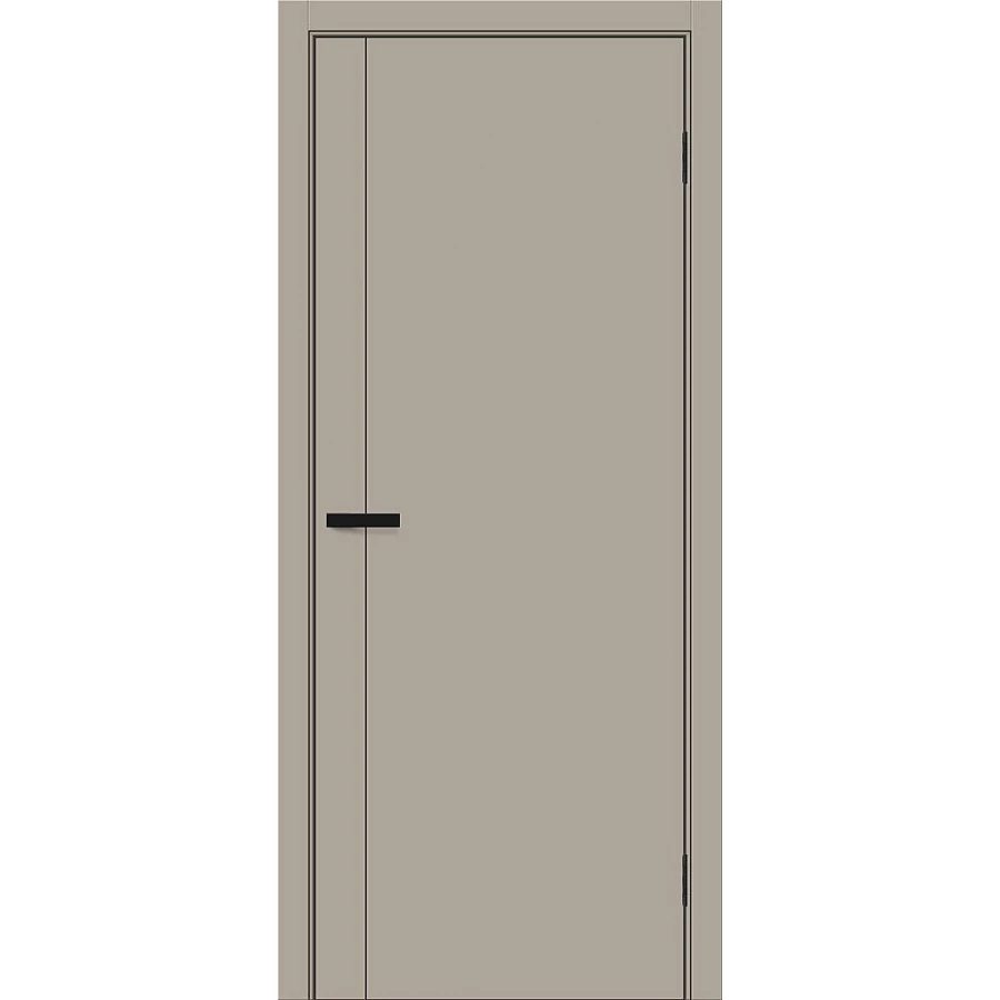 Межкомнатная дверь Bravo Браво-0.10.П 230x90 экошпон Bravo A полотно глухое цвет Clay Silk