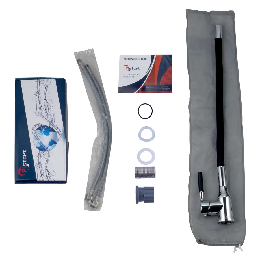 Смеситель PLStart для кухни черный PG54022B24