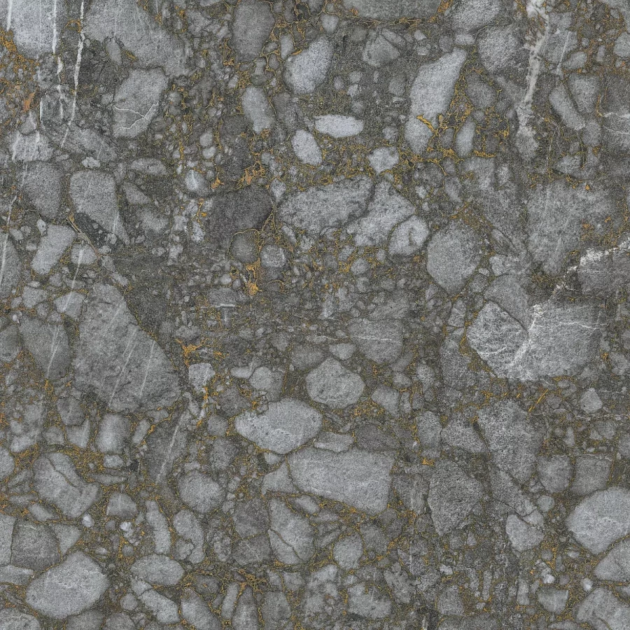 Керамогранит Atlas Concorde Forte Dei Marmi Quark Ceppo Apuano Quartz Lapp серый 610015000704 80х80 см