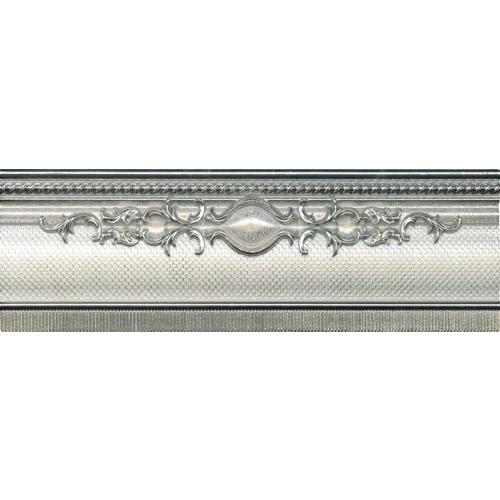 Бордюр El Molino Cen yute plata-perla 8*25 
