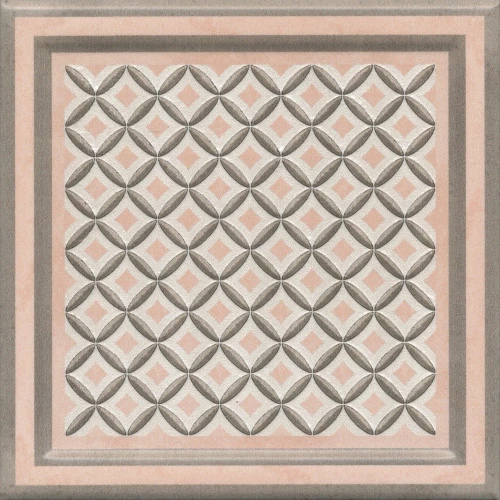 Декор Kerama Marazzi Монтальбано 1 матовый розовый OS/A292/17022 15x15 см