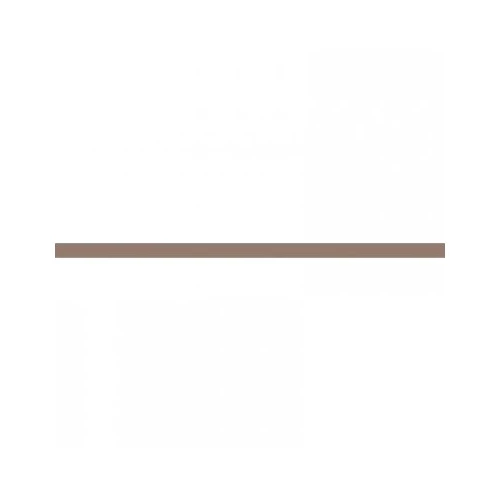 Бордюр керамический РосДекор Гладкий бордюр золото 1х60