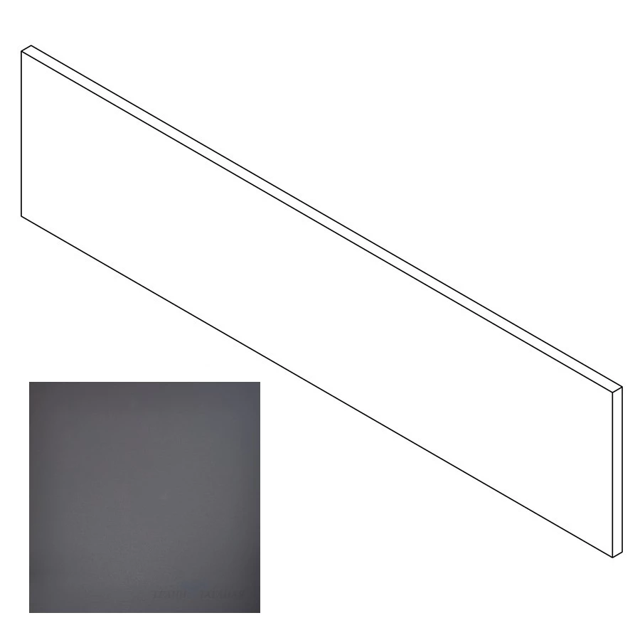 Подступенок Грани Таганая Профи черный матовый GT003M 120х14,5 см