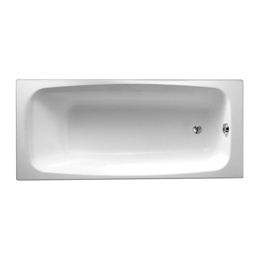 Ванна чугунная Jacob Delafon Diapason без антискользящего покрытия с отверстием для ручек без ножек белая E2937-S-00 170x75 см