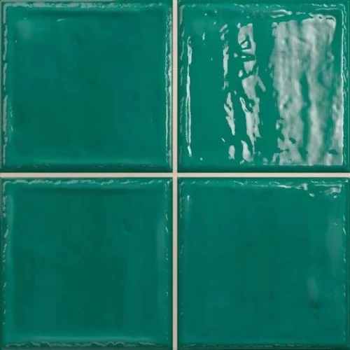 Плитка настенная Dar Ceramics Noa-Sticks Emerald глянцевая зеленая 20x20 см