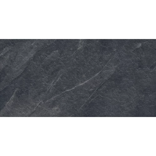 Керамогранит Kerlife Livon Morion Charcoal Structure матовый черный 120x60 см