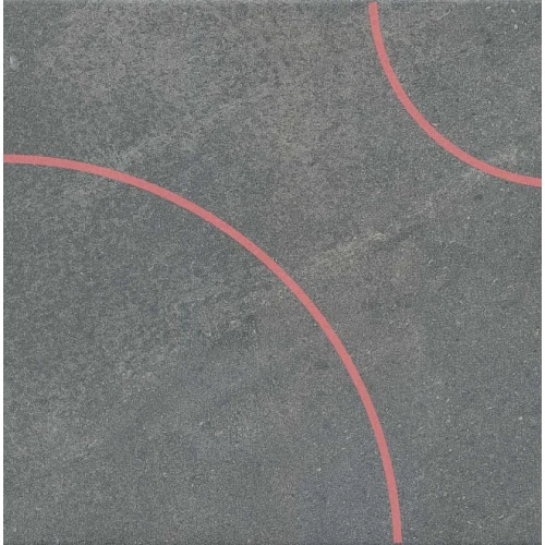 Керамогранит Kerama Marazzi Матрикс Декор матовый темно-серый SBD060/SG9357 30x30 см