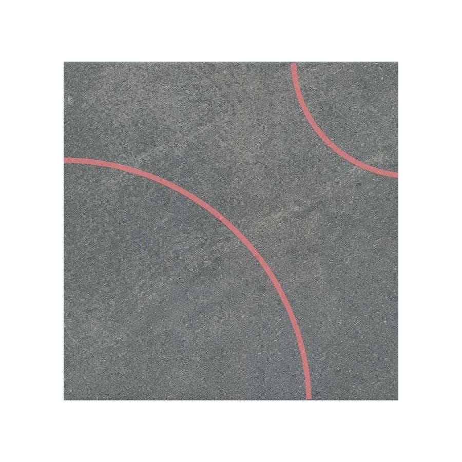 Керамогранит Kerama Marazzi Матрикс Декор матовый темно-серый SBD060/SG9357 30x30 см