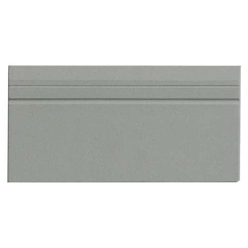 Керамогранит Ceramiche Grazia Олд Ингленд Зоccоло Лондон / Old England Zoccolo London матовый серый OEZ6 20х10 см