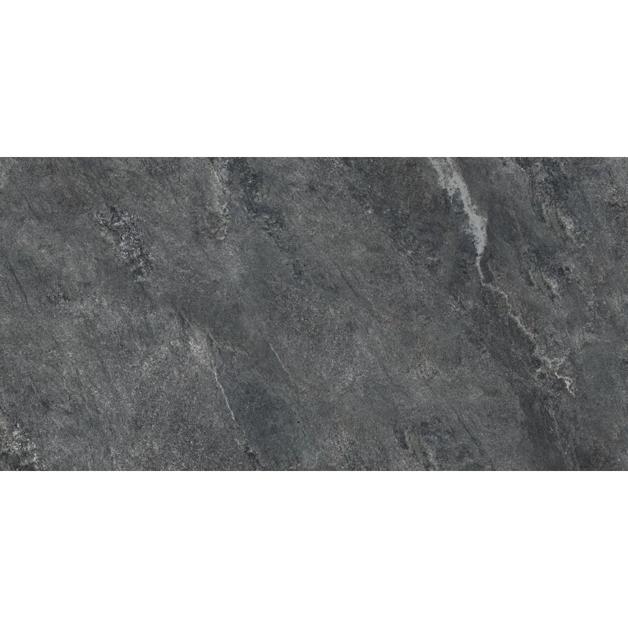 Керамогранит LCM Ajax Black матовый карвинг черный 60120AJA99M 120х60 см