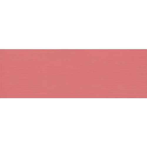 Плитка настенная Almera Ceramica Jockey Rojo матовая розовая S000043 75х25 см