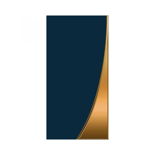 Декор Нефрит-Керамика Trocadero черный 04-01-1-10-06-04-1094-8 25х50