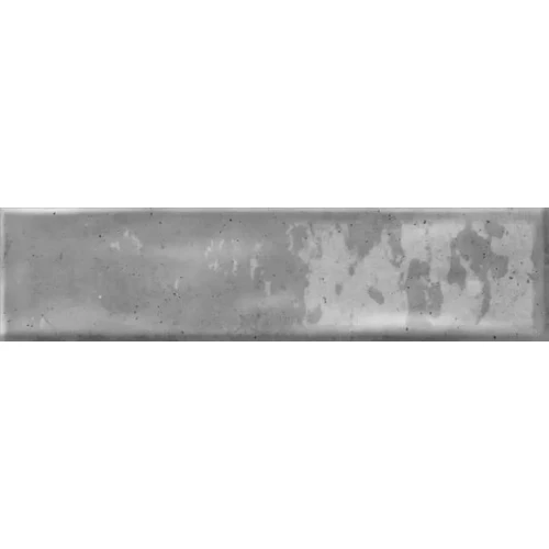 Плитка настенная Mykonos Ceramica Mallorca Steel глянцевая серая 30х7,5 см