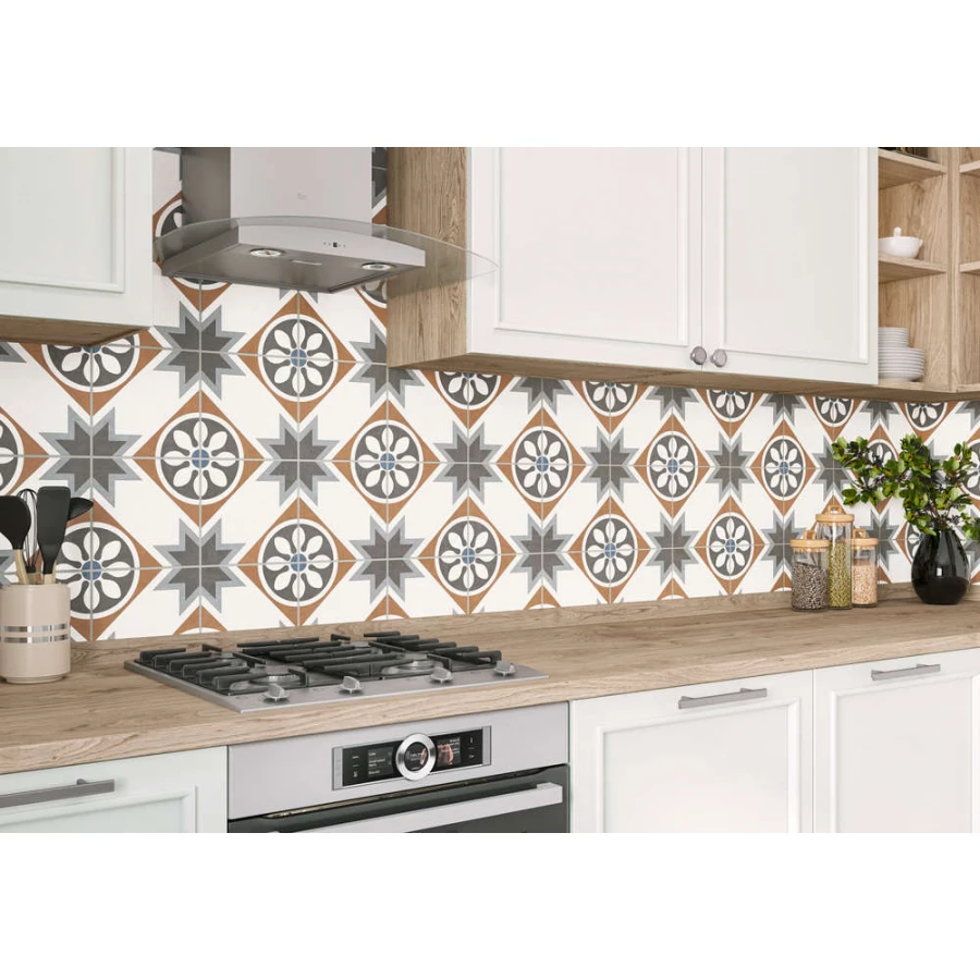 Керамогранит New Trend Design Art Bruno матовый многоцветный GP2020DNN01 20х20 см