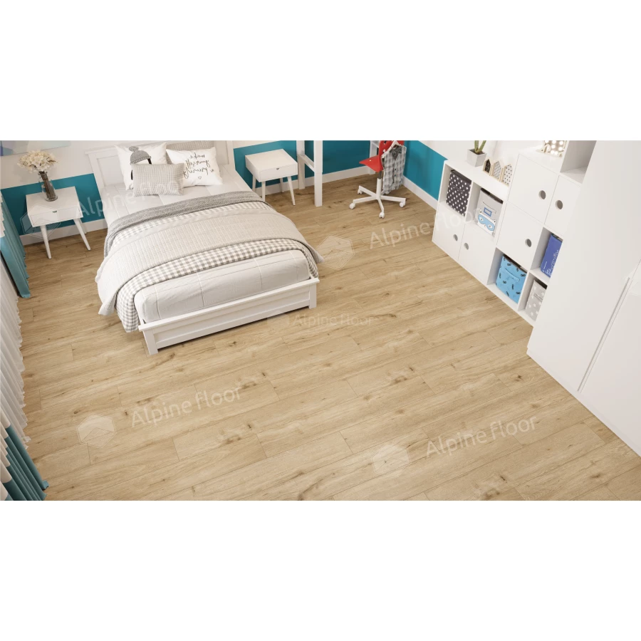 Ламинат Alpine Floor Aura Дуб Феррара LF100-03 33 класс 8 мм 2.4116 кв.м 121.8х19.8 см