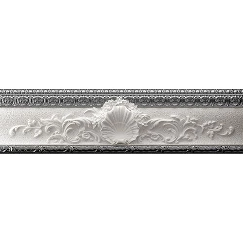 Бордюр Azteca Cen. Fontana ice new серый 8х30 см