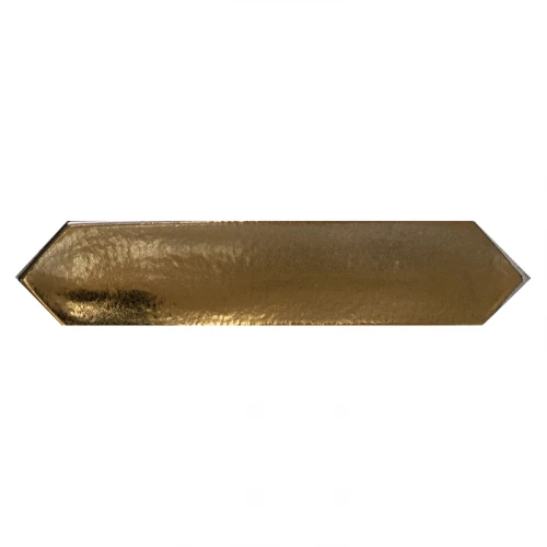 Плитка керамическая Equipe Лансе Голд / Lanse Gold матовая золотая 27491 25х5 см