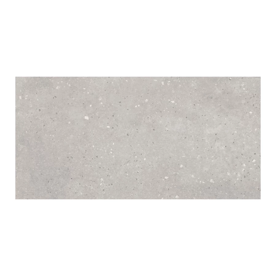 Керамический гранит Cersanit Concretehouse A16545 терраццо светло-серый рельеф 29,7*59,8 см