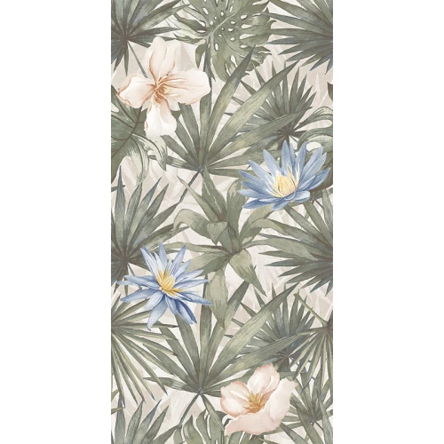 Керамогранит Gambini И_Децорс Мауи Сун / I_Decors Maui Sun матовый зеленый 120х60 см