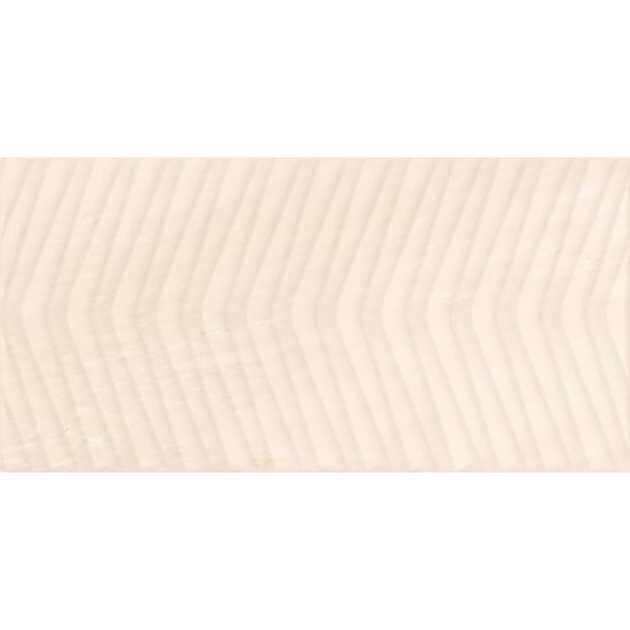 Плитка настенная Cersanit Effecta рельефная глянцевая бежевая A17972 59,8х29,8 см