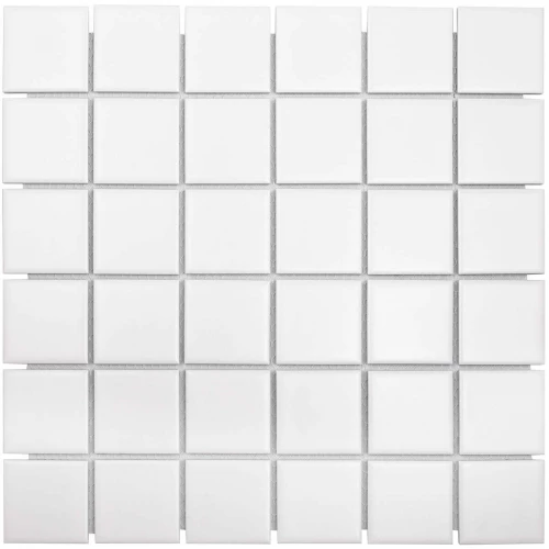 Керамическая мозаика Starmosaic White Matt 30,6х30,6 см
