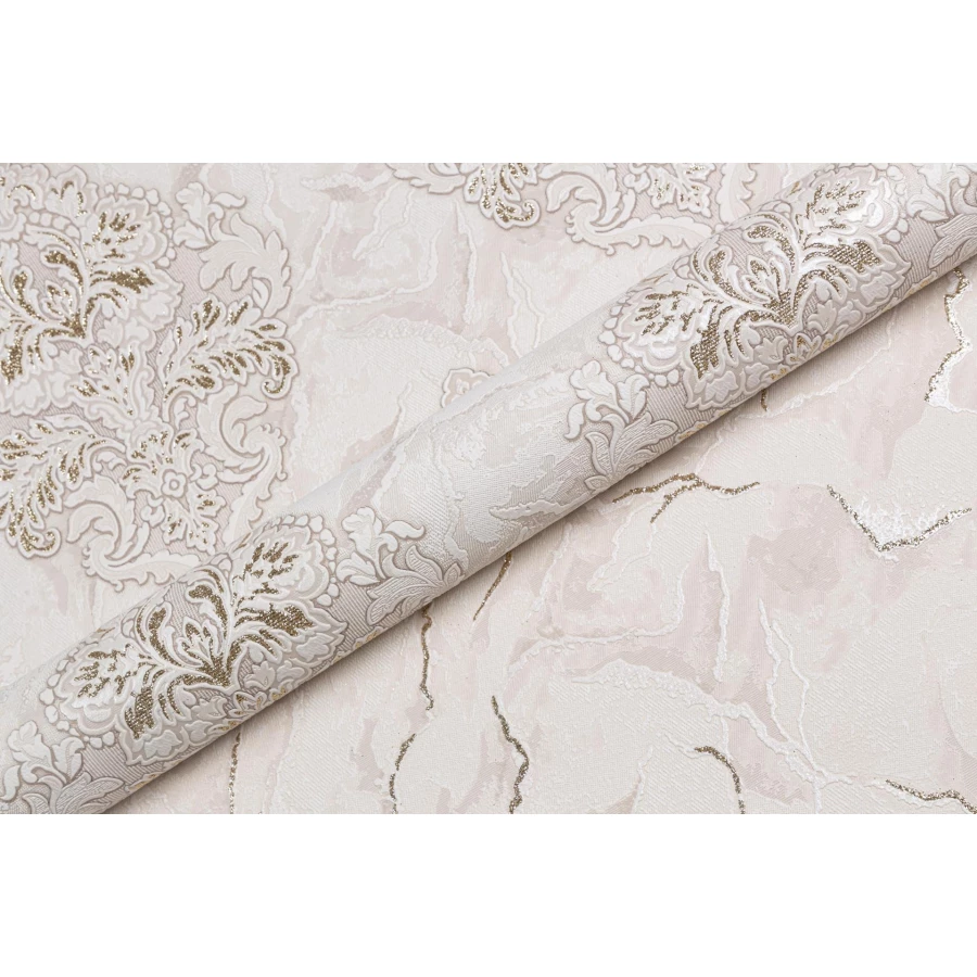 Обои флизелиновые Palitra Home Markiza бежевый HC31181-22 1,06х10,05 м