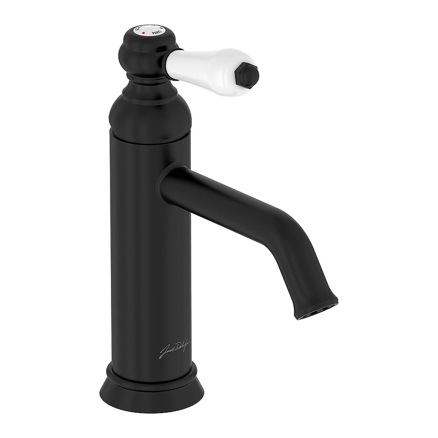 Смеситель для раковины Jacob Delafon Louise без донного клапана матовый черный E24360-BL