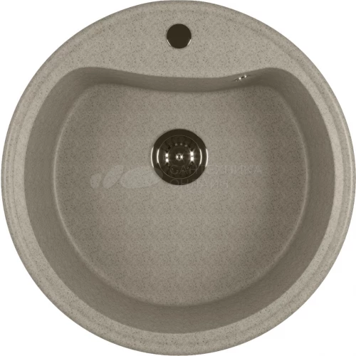 Мойка из искусственного мрамора Mixline ML-GM09 533501 49x49 см