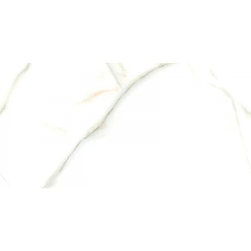 Керамогранит lamore Ceramic Gloss 60х120 Venato Crema глянцевый белый 60/120-066 120х60 см