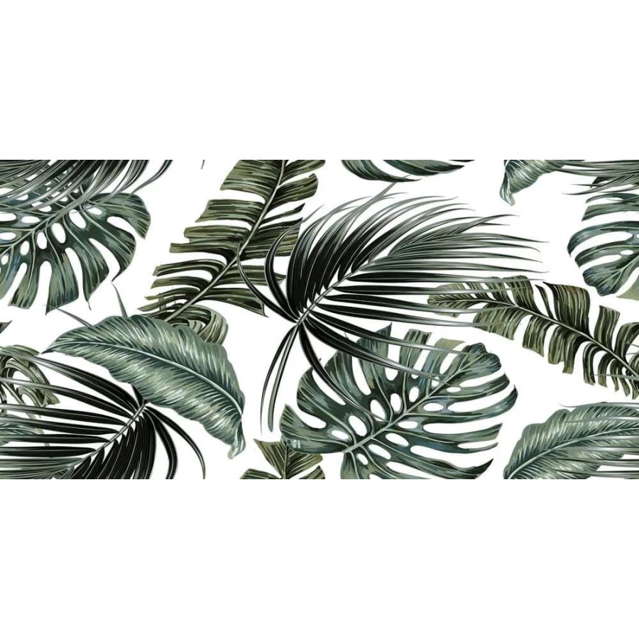 Плитка настенная Primavera Ликаон Декор Папоротник глянец TP3600H 60х30 см