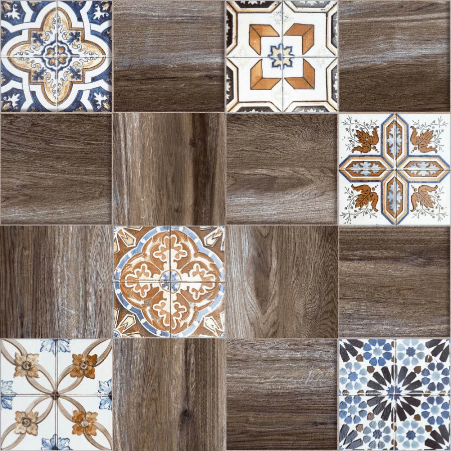 Плитка НЗКМ Cubes decor wenge TD-CBF-D1-WN 30х30 