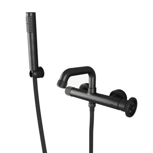 Смеситель для ванны графит Iddis Grange GRAGMR2i02 графит