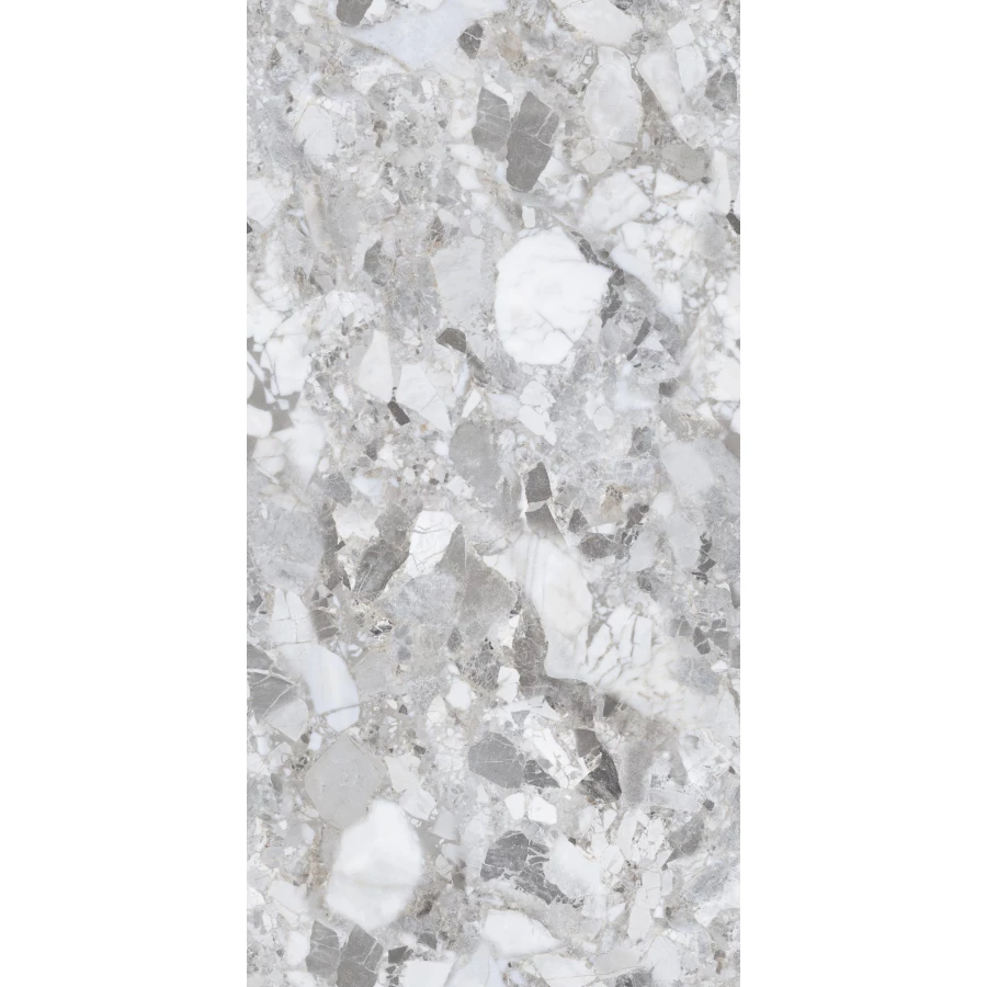 Керамогранит Seratonia Glossy Icon Grey серый 120х60 см