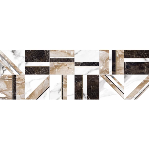 Вставка Meissen Keramik Wild chic коричневый 16519 75х25 см