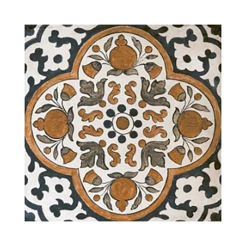 Декор напольный Lasselsberger Ceramics Сиена многоцветный 3603-0087 9,5х9,5 см