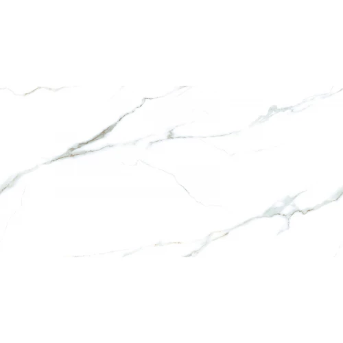 Керамогранит lamore Ceramic Gloss 60х120 Nicol Statuario глянцевый белый 60/120-041 120х60 см