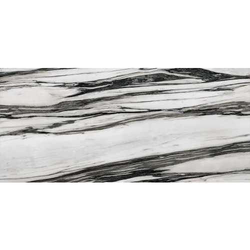 Керамогранит Floor Gres Magnum B&W Marble Fall High Glossy XX 765548 240х120 см