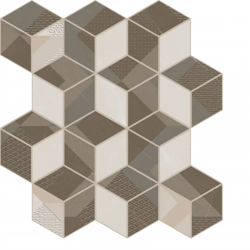 Декор Delacora Mosaic Stone DW7STE21 25.2*21.8 см